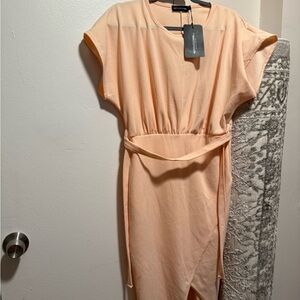 Peach Women's Dress
